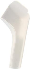 img 1 attached to 🚐 Camco White Wide Gutter Spout - Minimize Dirt & Black Streaks on Your RV, Simple Installation, Over 3-Inch Extension, Durable Design (4 Pack)
