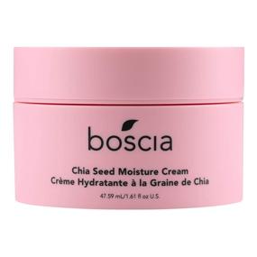 img 4 attached to Boscia Chia Seed Moisture Cream: Vegan Skincare for Sensitive Skin with Elderberry & Essential Vitamins - 1.61 Fl Oz