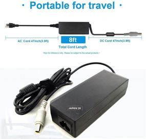 img 3 attached to 💪 Powerful 90W Laptop Charger for Lenovo ThinkPad - Works with T400 T410 T420 T420s T500 T520 T530 X201 X220 X230 X140e T61 E420 E430 E520 E530 E545 SL510 S230u