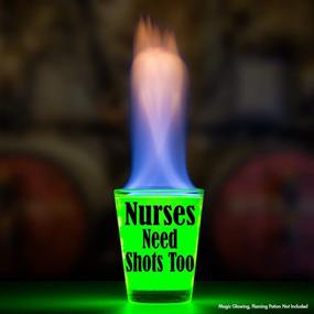 img 3 attached to 🥃 Nurse Shot Glass - Celebrate Nurses with Shots! Perfect RN Gift for Female and Male Nurse's Day or Graduation. Affordable and Hilarious Gift under $10!