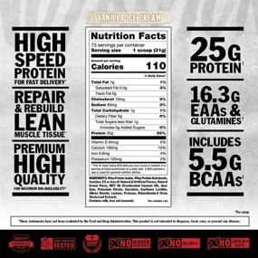 img 3 attached to 🍌 Enhanced Mutant Iso Surge - A Premium Whey Protein Isolate with Rapid Absorption for Quick Protein Delivery to Muscles. 13 Indulgent Gourmet Flavors - Banana Cream Variant
