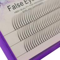 💫 scala handmade grafted individual false eyelashes: explore natural long eye lashes cluster extensions, 3d fans, fake eyelashes - choose from 8-16mm (10mm) logo