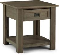 simpli home monroe distressed charcoal furniture логотип