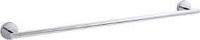 img 2 attached to 🚿 Kohler Elate Towel Bar in Polished Chrome (K-27287-CP) - Enhanced for SEO