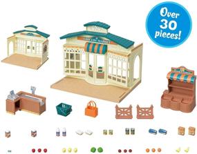 img 3 attached to 🛍️ Shop in style with the Calico Critters CC1788 Grocery Market