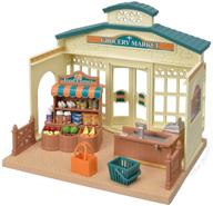 🛍️ shop in style with the calico critters cc1788 grocery market logo