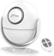 🔒 cpvan cp2 motion sensor alarm: wireless home security system with remote control - pir motion detector alert, 328ft range (125db, battery operated) logo