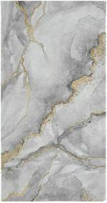 img 3 attached to Grey Marble Hand Towels Textured