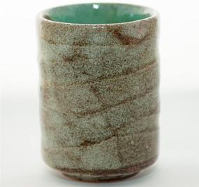 img 2 attached to 🍵 Authentic Japanese MINOYAKI Aoshino Chisuji Yunomi: Timeless Elegance and Craftsmanship