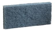 🧽 3m doodlebug blue scrub pad - 8242, 4.6x10 inches logo