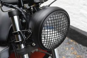 img 1 attached to Motorcycle Metal Grill Cover Headlight
