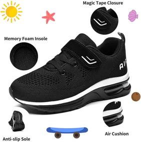 img 3 attached to 👟 JARLIF Athletic Running Breathable Sneakers: Stylish Girls' Shoes for Active Lifestyles