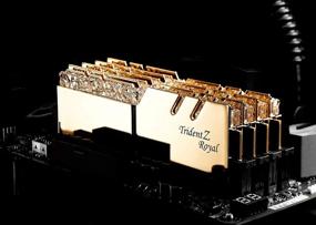 img 2 attached to 💎 G.Skill Trident Z Royal Series Gold 16GB (2 x 8GB) DDR4 3200 CL16-18-18-38 1.35V Dual Channel Desktop Memory - Model F4-3200C16D-16GTRG 💎 Память G.Skill Trident Z Royal Series Gold 16 ГБ (2 x 8 ГБ) DDR4 3200 CL16-18-18-38 1.35В Двухканальная ПЗУ для настольных компьютеров - Модель F4-3200C16D-16GTRG