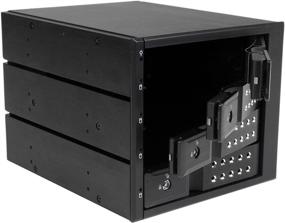 img 2 attached to 🔥 High-Speed 4-Bay Trayless Hot Swap Mobile Rack Backplane for 3.5in SAS II/SATA III - 6 Gbps HDD by StarTech.com (Model: HSB4SATSASBA)