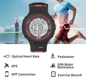 img 1 attached to 🏃 EZON Running Watch with Heart Rate Monitor