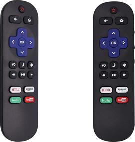 img 4 attached to 📺 Upgraded TCL Roku TV Remote with 4 Channel Shortcut Buttons - Compatible with All TCL Roku Smart LED TVs - Hassle-free Installation