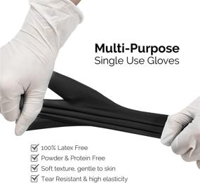 img 2 attached to Disposable Gloves Latex Free Powder Free Medical