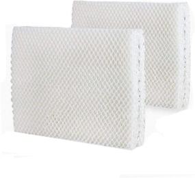 img 2 attached to 🌬️ ANTOBLE 4-Pack Humidifier Wick Filters for Vornado MD1-0001, MD1-0002, MD1-1002, Evap3, Evap1