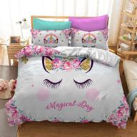 zhh magical unicorn bedding comforter logo