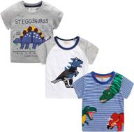 loktarc t shirts dinosaur graphic crewneck boys' clothing ~ tops, tees & shirts logo