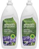 seventh generation natural liquid lavender household supplies and dishwashing logo