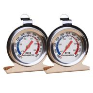 🌡️ accurate and versatile vokaro 2-pack stainless steel oven thermometers (50-300°c/100-600°f) for grilling and baking perfection logo