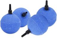 pawfly 2 inch blue ball air stone bubble diffuser for aquarium 2 w air pump, 4 pack: optimal aeration solution for fish tanks logo