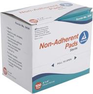 🩹 non-adhering gauze pads 3 x 4 - 100/box: trusted model for optimal wound care logo