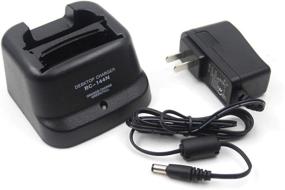 img 2 attached to 🔌 The Ultimate Charging Solution: (2-Pack) BC-144N BC-137 Desktop Charger for ICOM IC-V82 IC-V8 IC-T3H BP-209N BP-210N IC-A6 IC-A24 IC-F4GT IC-F30GT IC-F11