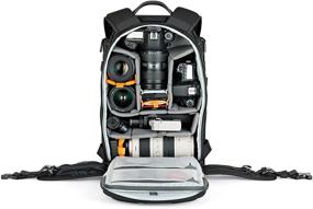 img 2 attached to 🎒 Lowepro ProTactic 350 AW II: Лучший модульный рюкзак для профессиональных камер, дронов и ноутбука (до 13 дюймов), с покрытием от всех погодных условий - черный
