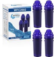 💧 premium activated waterfall filter replacement: compatible & effective logo