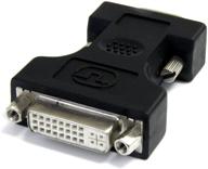 ⚙️ адаптер кабеля startech.com dvi-i к vga - черный - f/m - повысьте совместимость дисплея с адаптером dvi i к vga (dvivgafmbk) логотип