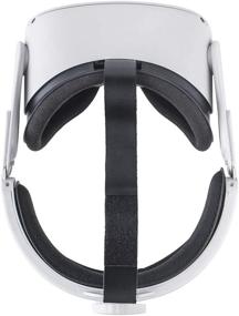 img 2 attached to Улучшите свой игровой опыт в VR с устройством CNBEYOUNG Oculus Quest 2 Head Strap: регулируемое, поддерживающее и комфортное (Lite Plus)