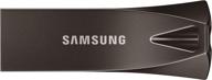 💾 samsung bar plus 32gb - high speed usb 3.1 flash drive (titan gray) - muf-32be4/am логотип