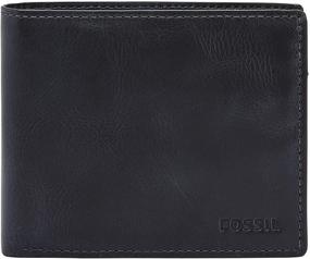 img 4 attached to Портмоне Fossil Sliding Wallet Derrick Brown Men's Accessories