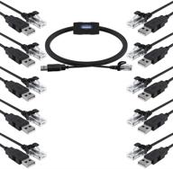 кабельный стеллаж 6 футов cisco usb консольный кабель с микросхемой prolific usb к rj45 кабелю для linksys ubiquity juniper и hp кабель консольного переключения (10 штук) логотип