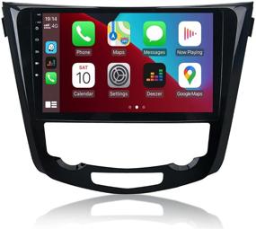 img 4 attached to 🚗 Enhance Your Nissan Rogue X-Trail Qashqai with ViaBecs 10.2" Single Din Car Stereo – Apple Carplay, GPS Navigation, Bluetooth, Touchscreen, and More!