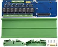 🔌 мощная 8-канальная плата расширения реле для raspberry pi a+/b+/2b/3b/3b+/4b и jetson nano: поддерживает высокие нагрузки до 5а 250в переменного тока / 30в постоянного тока, контактная форма spdt-no,nc, 6ма на канал. логотип