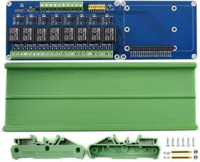 img 4 attached to 🔌 Мощная 8-канальная плата расширения реле для Raspberry Pi A+/B+/2B/3B/3B+/4B и Jetson Nano: поддерживает высокие нагрузки до 5А 250В переменного тока / 30В постоянного тока, контактная форма SPDT-NO,NC, 6мА на канал.