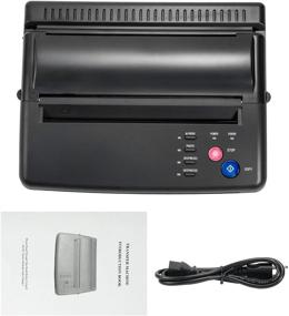 img 4 attached to 🖨 Tattoo Printer Machine: High-Performance Tattoo Transfer & Stencil Printer in Black