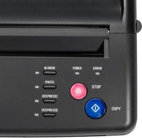 img 2 attached to 🖨 Tattoo Printer Machine: High-Performance Tattoo Transfer & Stencil Printer in Black