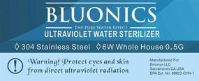 img 1 attached to Drinking Filter: Ultraviolet Purifier Kills Bacteria – Safeguarding Water Purity