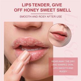 img 1 attached to 👄 Natural Lip Exfoliator Scrub, Moisturizing Lip Mask for Dry and Dark Lips, Lip Lightening Treatment for Smokers, Gentle Lip Scrubs & Moisturizer, Free Lip Sugar Scrub - 20g