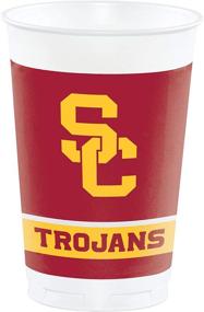 img 2 attached to 8 Count NCAA Premium Plastic Trojans