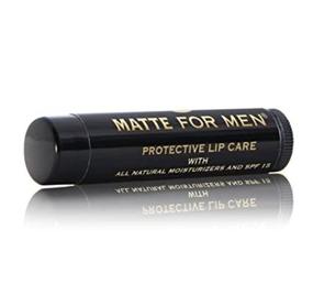 img 1 attached to 🍋 Matte For Men Hydrating Citrus Lip Balm: SPF 15 Protection for Moisturized Lips