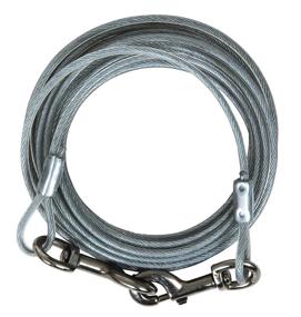 img 1 attached to 🐾 Aspen Pet Tieout Cable - 20 Feet by Petmate