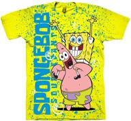 spongebob squarepants boys shirt spongebob boys' clothing logo
