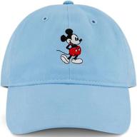 🐭 authentic concept one disney mickey mouse baseball hat: premium washed twill, adjustable dad cap логотип