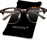 очки солнцезащитные beison wayfarer eyeglasses tortoise (бейсон вейфарер очки тартуза) логотип