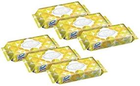 img 3 attached to 🍋 Lysol Lemon Lime Blossom Disinfecting Wipes - 80 Wipes per Pack (6 Packs) - 17.7 oz